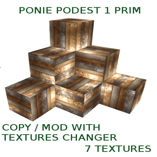 Ponie Pals Podest Cube