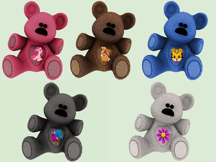 Achievements (Progress) Teddy Bears Set-3