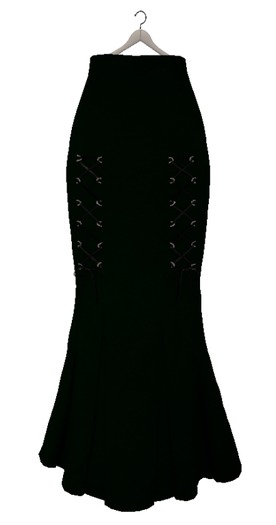 Long Woman Skirt Green