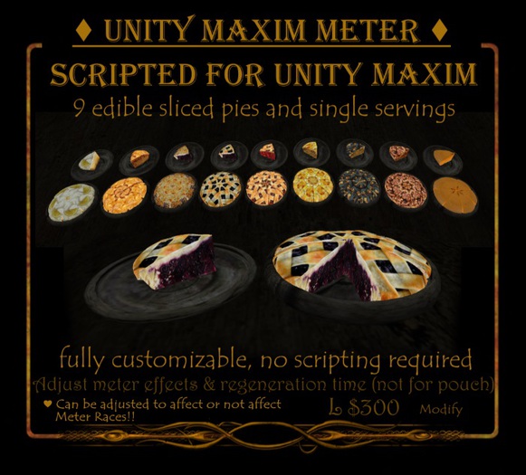 =ED= [UNITY MAXIM Edible] - PIES