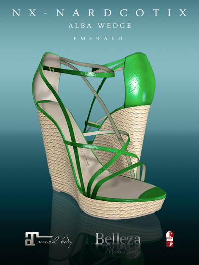 NX-Nardcotix Alba Wedge Emerald