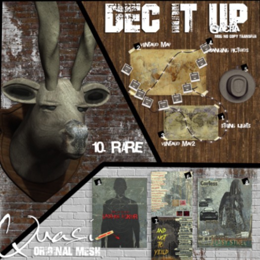 Quasi - 10. Big Game Wall Decor RARE