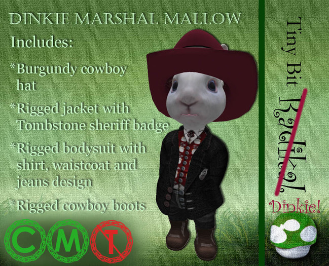 TBD217 Dinkie Marshal Mallow