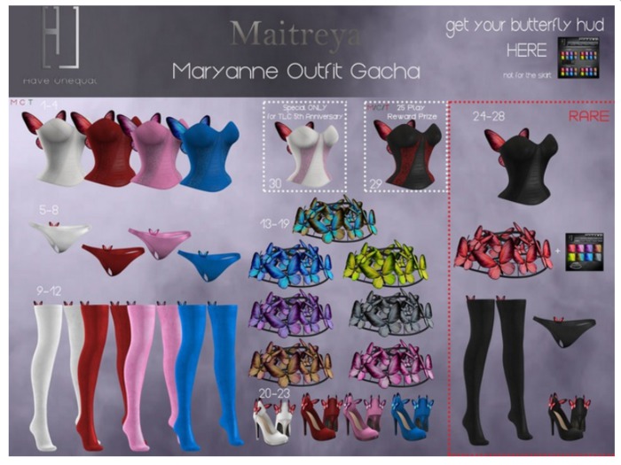 [HU] #18 Maryanne Skirt_Camelia_Maitreya_COMMON