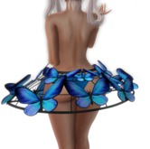 [HU] #14 Maryanne Skirt_Blue_Maitreya_COMMON