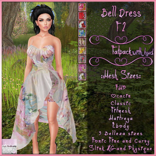 Bell Dress With Hud F2