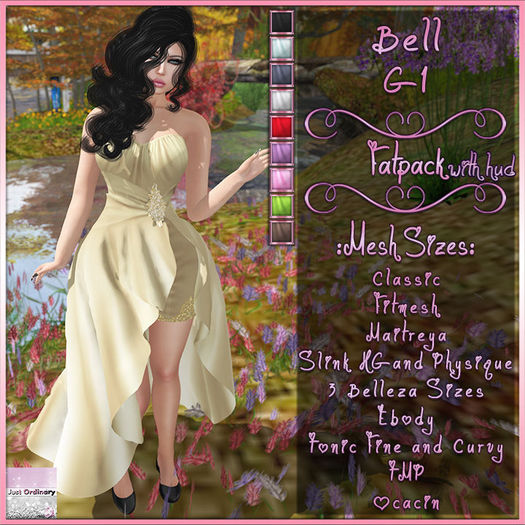 Bell Dress With Hud G1