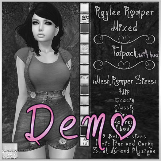 Raylee Romper With Hud Demo