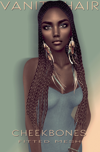 Vanity Hair::Cheekbones-All Blonds Pack