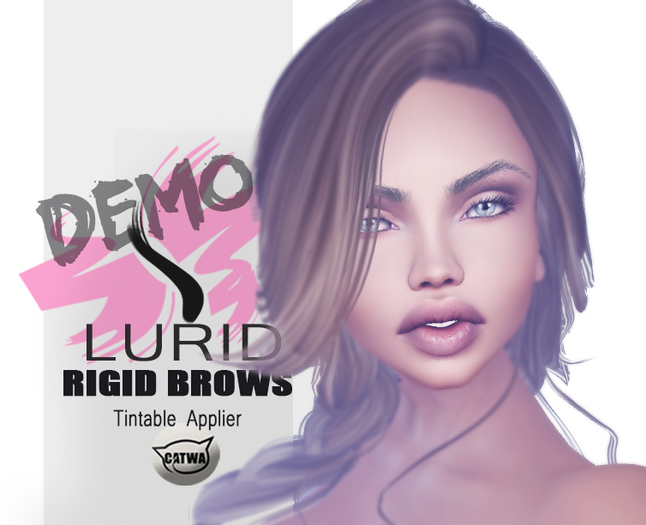 DEMO Lurid Rigid Brows Catwa Tintable Applier 