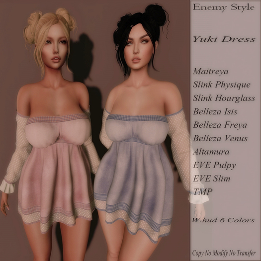 Enemy Style: Yuki Dress  PROMO!!!