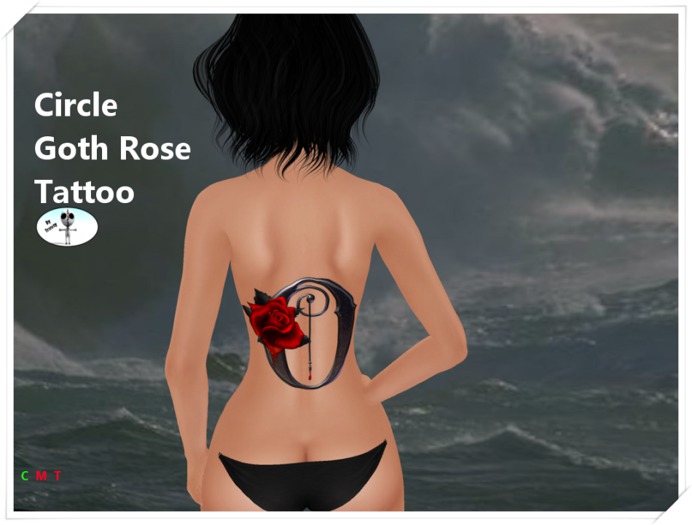 Circle Goth Rose