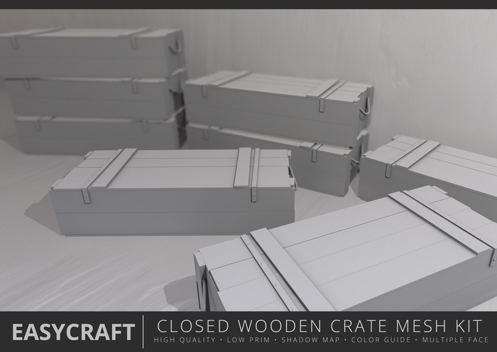 EasyCraft - Full Perm Closed Wooden Crate