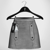 Emery Abraham Suede Skirt Plate