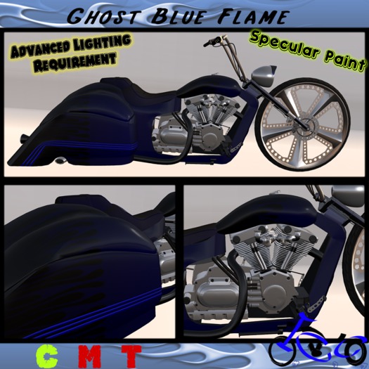 ghost blue flame  bagger 7.1