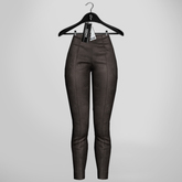 Emery Taylor Suede Leggings Smoke