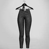 Emery Taylor Suede Leggings Gray