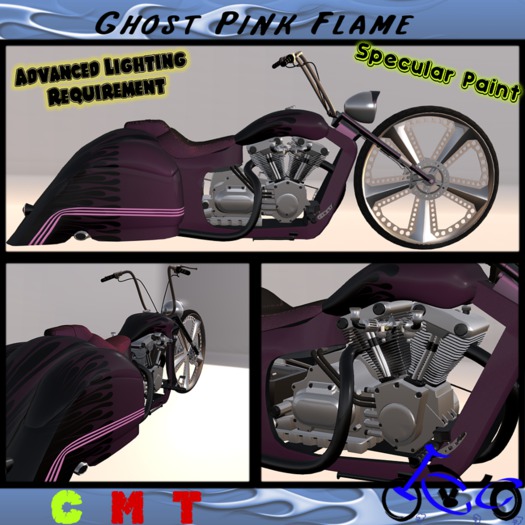 ghost pink flame bagger 7.1