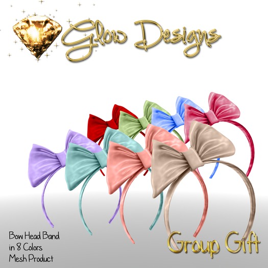 .:Glow Designs:. Hair Bow Gift