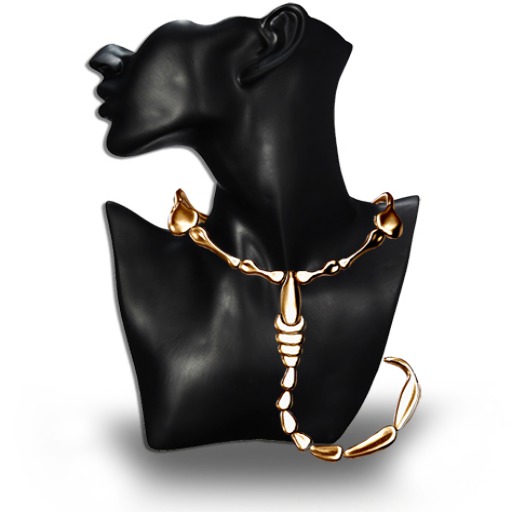 Blupr/nt - "Scorpion" Necklace Choker (Gold)