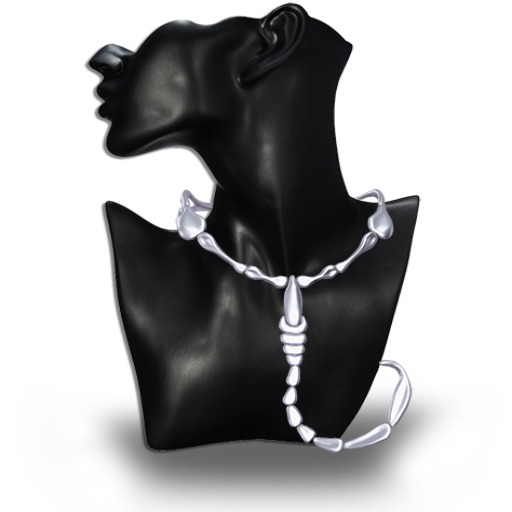 Blupr/nt - "Scorpion" Necklace Choker(Silver)