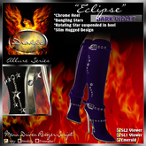 !Drakke! "Eclipse" Knee High Boots (Dark Violet)  ~ (works with All Viewers, Includes Alpha Masks & Invisi Prims)