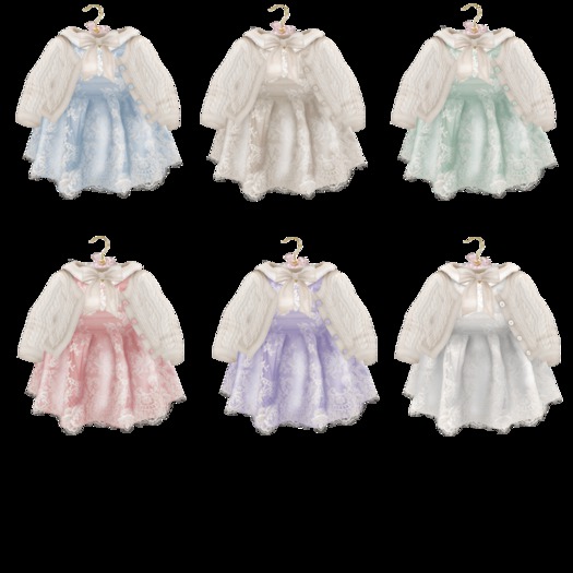 {Ribbons} Guilie Dress - Purple {Box}