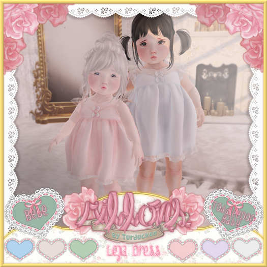 {Ribbons} Lezia Dress - Cream {Box}