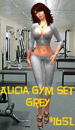 Alicia Gym Set - Grey