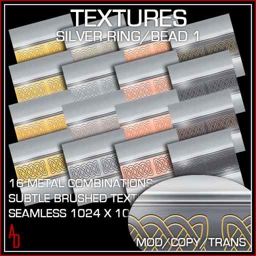 Textures - Silver Rings 1