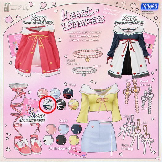 MIWAS / Heart shaker Top #4