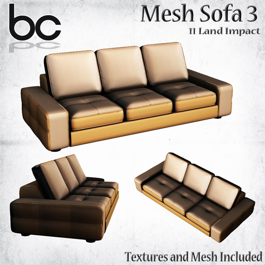 BC - Mesh Sofa 3 (boxed)
