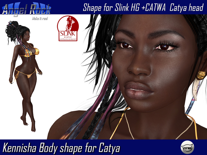 ANGEL ROCK KENNISHA SHAPE SLINK HG for CATYA DEMO