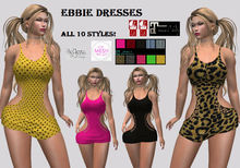 *MM* Ebbie Dresses - 10 Styles - Maitreya, Slink Hourglass & Physique, Belleza Isis, Venus & Freya, TMP