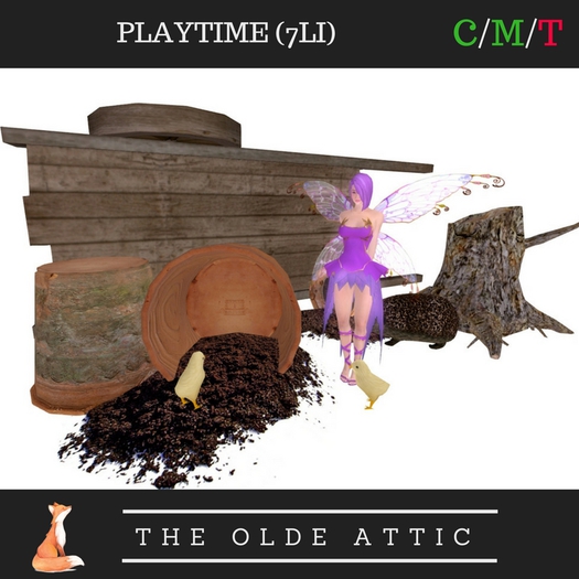The Olde Attic - Playtime (Boxed HUD. Add)