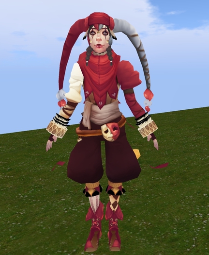 clown female mesh 5 prim