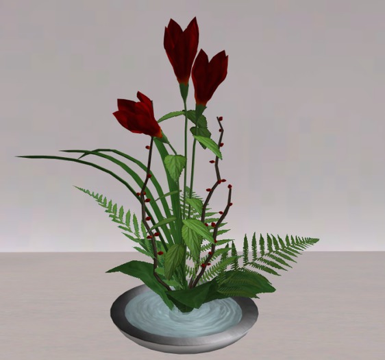 Red Flower Arrangement