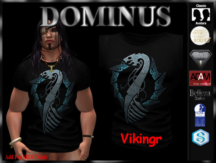 ~DOMINUS~Vikingr  TSHIRT (BOXED)