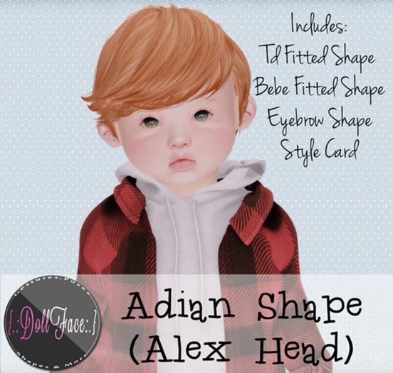 {.: DollFace :.} - Adian Shape (Alex Head)