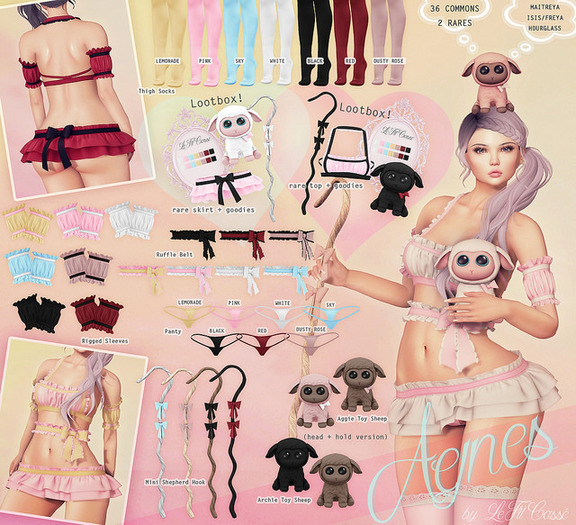 {le fil casse} Agnes Sleeves Maitreya Lemonade