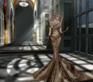 SAS - Scrumptious Gold Gown (Mesh Bodies & Fitmesh)