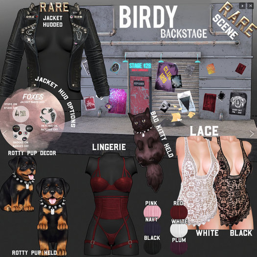 Birdy - Backstage - Lingerie - Pink