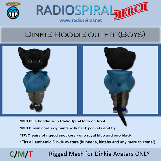 RSD006 Dinkie RS Hoodie Outfit (Boys)