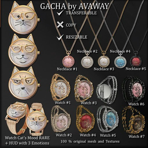 *AvaWay* PURSUIT of TIME_Necklace #4