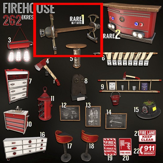 [Kres] Firehouse 262 - RARE 1