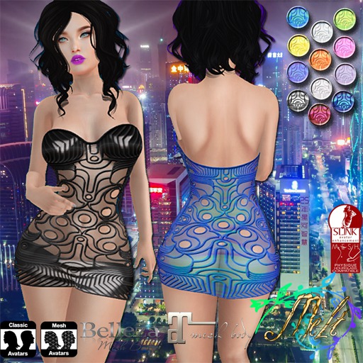{Melt} Cybtertron Mini Dress