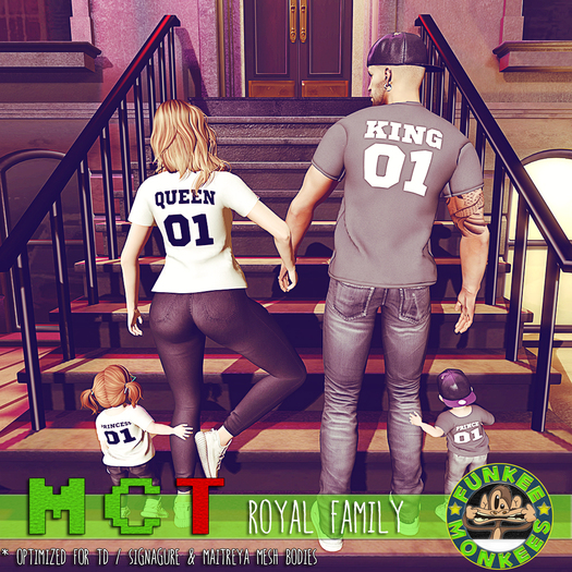 -{fM}- Royal Family [Wear to Unpack]
