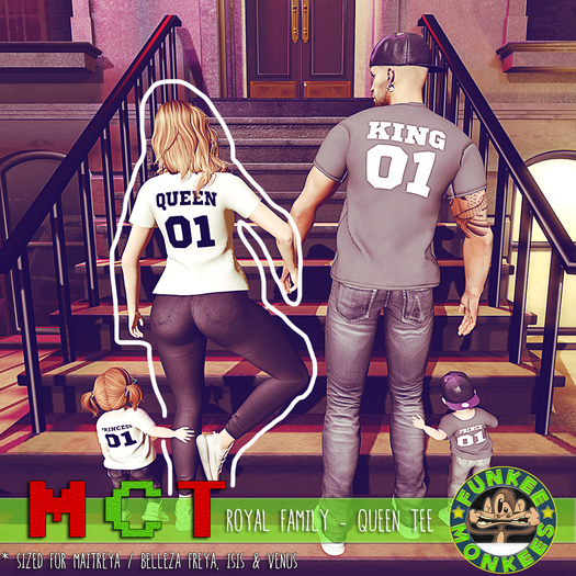 -{fM}- Queen Tee [Wear to Unpack]