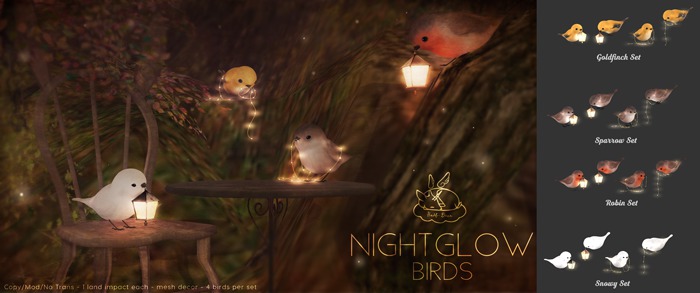 +Half-Deer+ Nightglow Birds [FATPACK]