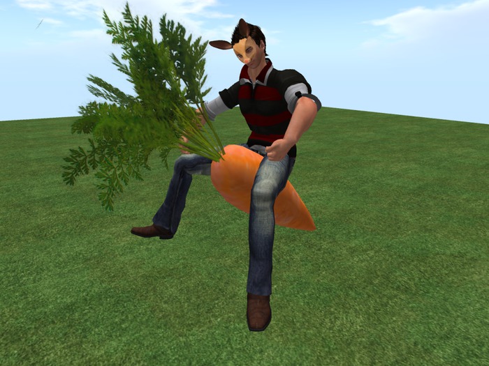 Giant Carrot Hopper!